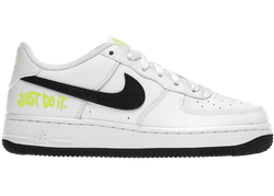 Nike Air Force 1 Low Just Do It White Volt (GS) for sale