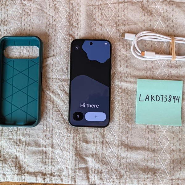 Google Pixel 9 Pro - Unlocked, 128 GB, Obsidian, 16 GB, GR83Y
