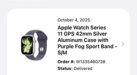 Mint
													Apple Watch Series 11 42mm - Silver, A3331 - GPS, Aluminum, photo 3 of 5