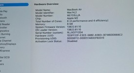 Good
													MacBook Air 2022 (M2) - 13" - Apple M2, Midnight, 256 GB, 8 GB, photo 4 of 9