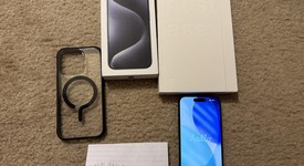 Good
													Apple iPhone 15 Pro - Verizon, Blue, 128 GB, A2848, photo 2 of 10