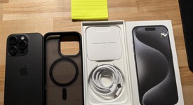 Mint
													Apple iPhone 15 Pro - Unlocked, Black, 128 GB, A2848, photo 1 of 9