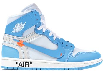 Jordan 1 Retro High Off-White University Blue for sale