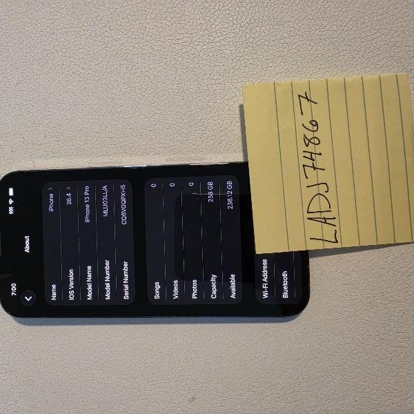 Apple iPhone 13 Pro - Unlocked, 256 GB, Sierra Blue, A2483