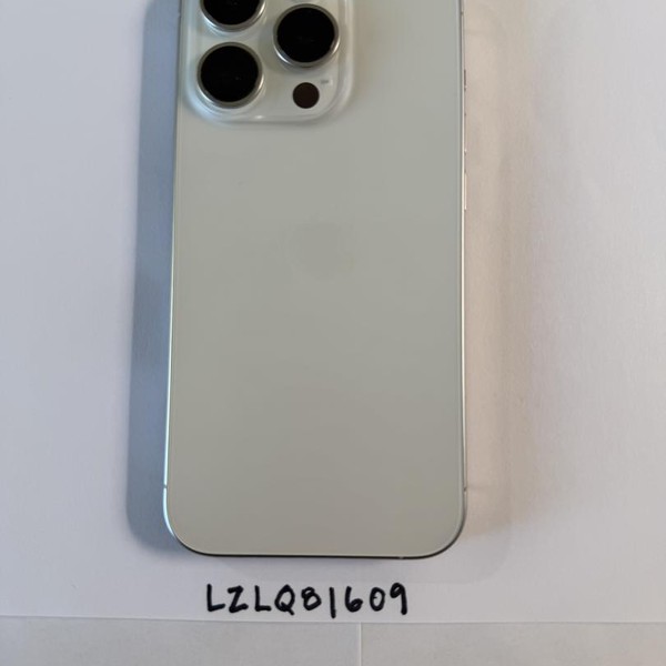 Apple iPhone 15 Pro - Unlocked, 128 GB, White, A2848