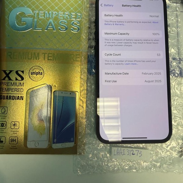 Apple iPhone 16e - Boost, 128 GB, Black, A3212