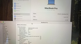 Good
													MacBook Pro 2022 - 13" - Apple M2, Silver, 1 TB, 24 GB, photo 3 of 12