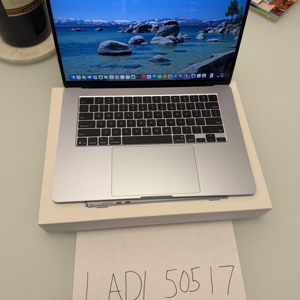 MacBook Air 2025 (M4) - 15 inch - 256 GB, Sky Blue, 16 GB, Apple M4