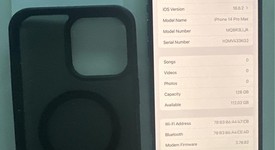 Good
													Apple iPhone 14 Pro Max - Unlocked, Purple, 128 GB, A2651, photo 2 of 6