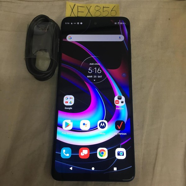 Motorola Edge (2021) - Verizon, 256 GB, Navy Blue, 6 GB