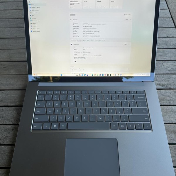 Microsoft Surface Laptop 4 - 512 GB, Platinum, 16 GB, Intel Core i7, 13.5 inch