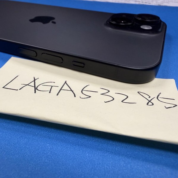 Apple iPhone 15 - Unlocked, 256 GB, Black, A2846