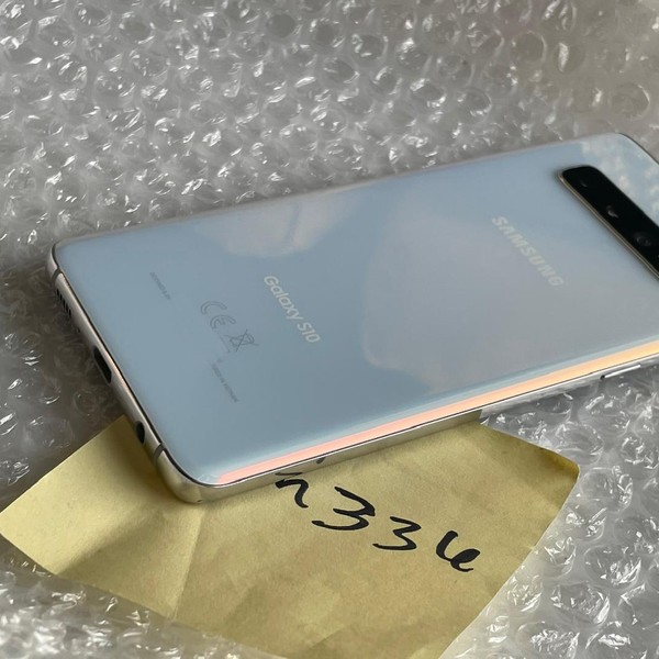 Samsung Galaxy S10 - Verizon, 128 GB, White, 8 GB, SM-G973U