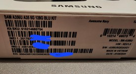 New
													Samsung Galaxy A35 5G - T-Mobile, Navy Blue, 128 GB, 6 GB, photo 3 of 3