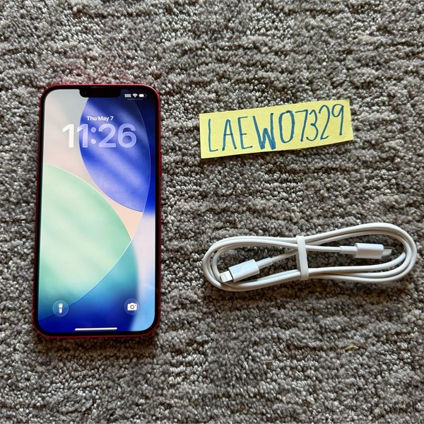 Apple iPhone 14 Plus - Unlocked, 128 GB, Red, A2632