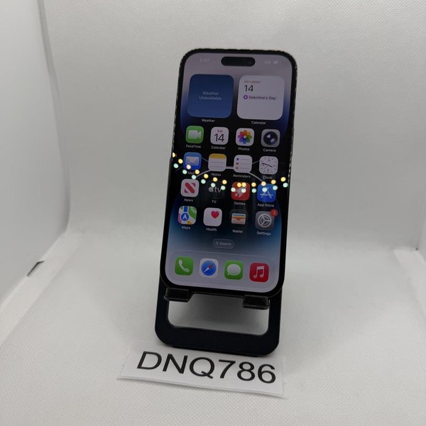 Apple iPhone 14 Pro - Unlocked, 128 GB, Black, A2650