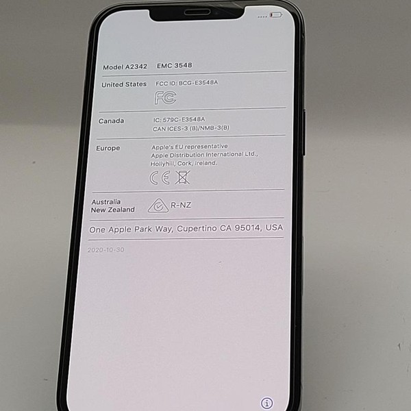 Apple iPhone 12 Pro Max - AT&T, 128 GB, Pacific Blue, A2342