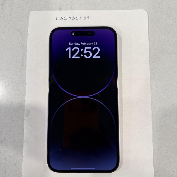 Apple iPhone 14 Pro Max - Unlocked, 256 GB, Purple, A2651