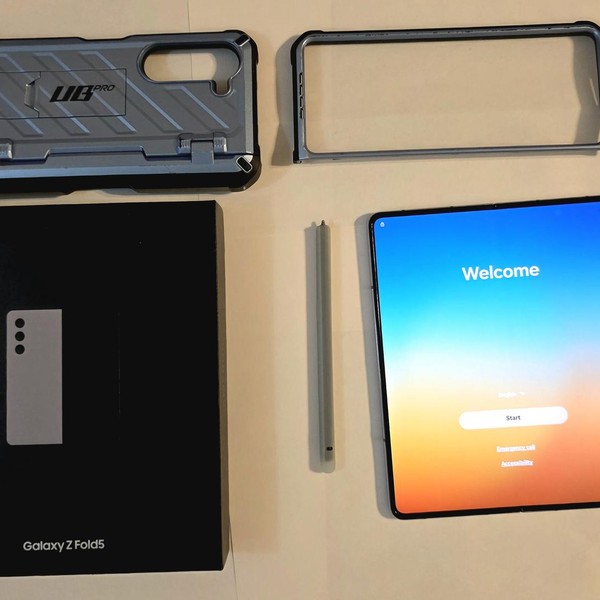 Samsung Galaxy Z Fold5 - Unlocked, Icy Blue, 512 GB, 12 GB, SM-F946U1