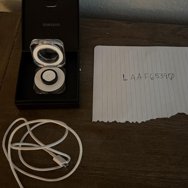 Samsung Galaxy Ring - Black, Size 11