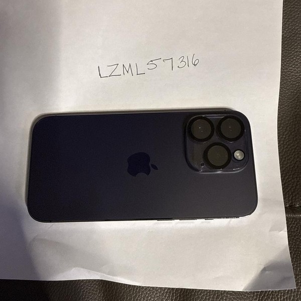 Apple iPhone 14 Pro - Unlocked, 128 GB, Purple, A2650