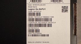 Good
													Lenovo Legion Go - Z1 Extreme, Black, 512 GB, 16 GB, photo 1 of 9
