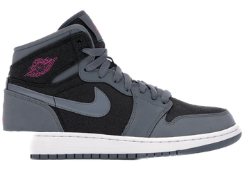 Jordan 1 Retro High Cool Grey Vivid Pink (GS) for sale