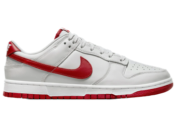 Nike Dunk Low Vast Grey Varsity Red for sale