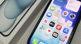 Mint
													Apple iPhone 15 - Unlocked, Blue, 128 GB, A2846, photo 1 of 12