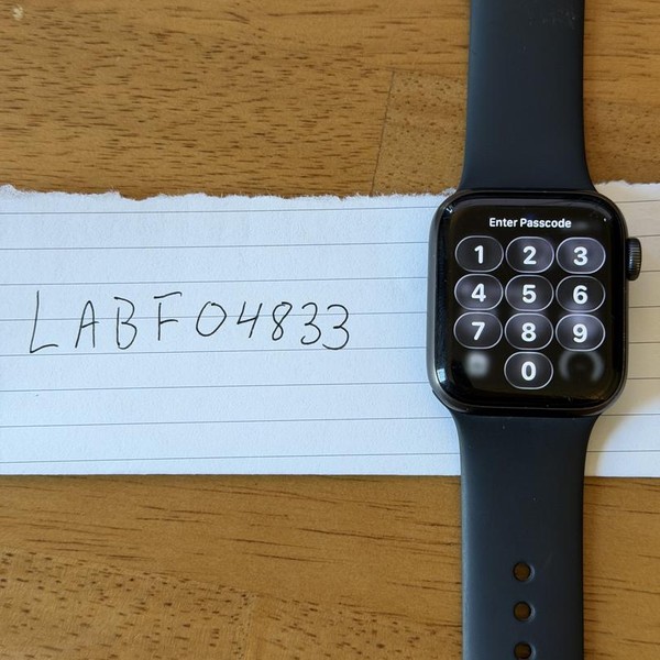 Apple Watch Series 6 40mm - Gray, A2291 - GPS, Aluminum