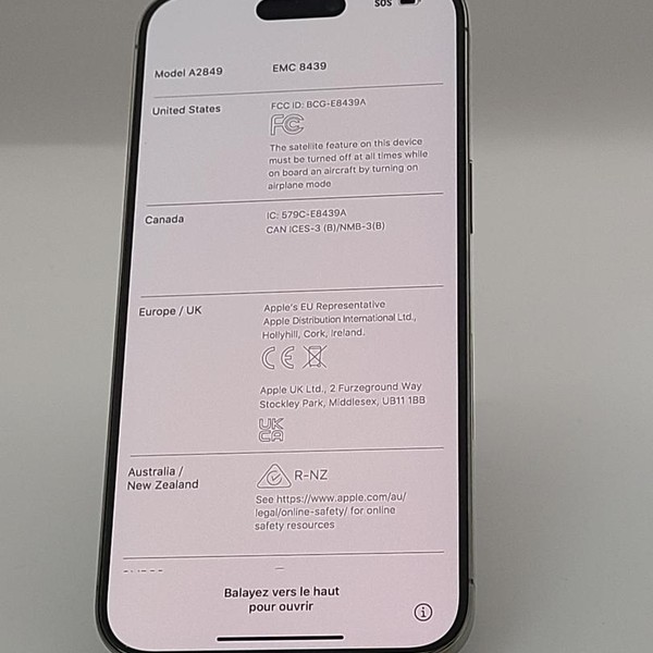 Apple iPhone 15 Pro Max - AT&T, 256 GB, Natural, A2849