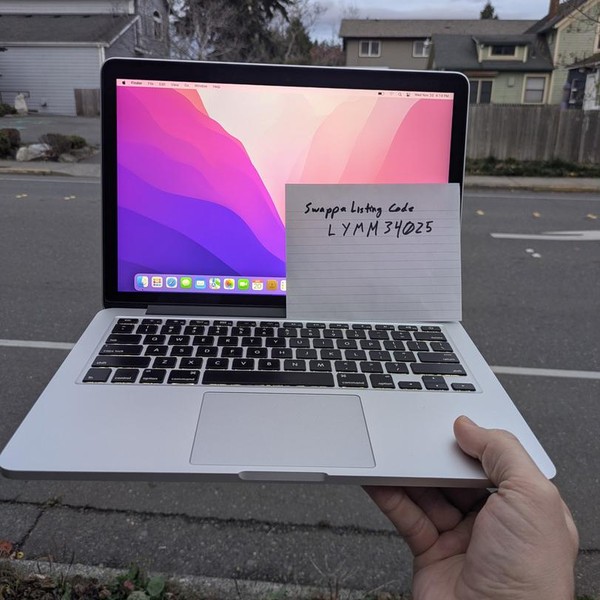 MacBook Pro 2015 (Retina) - 13 inch - 1 TB, Silver, 16 GB