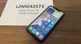 Fair
													Apple iPhone Xr - Unlocked, Black, 64 GB, A1984, photo 1 of 5