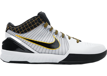 Nike Kobe 4 Protro White Black Del Sol for sale