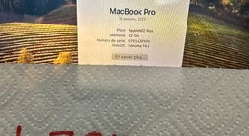 Good
													MacBook Pro 2023 - 16" - Apple M2 Max, Silver, 1 TB, 32 GB, photo 3 of 13
