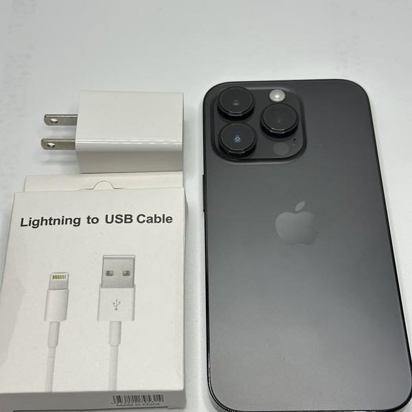 Apple iPhone 14 Pro - Unlocked, 256 GB, Black, A2650