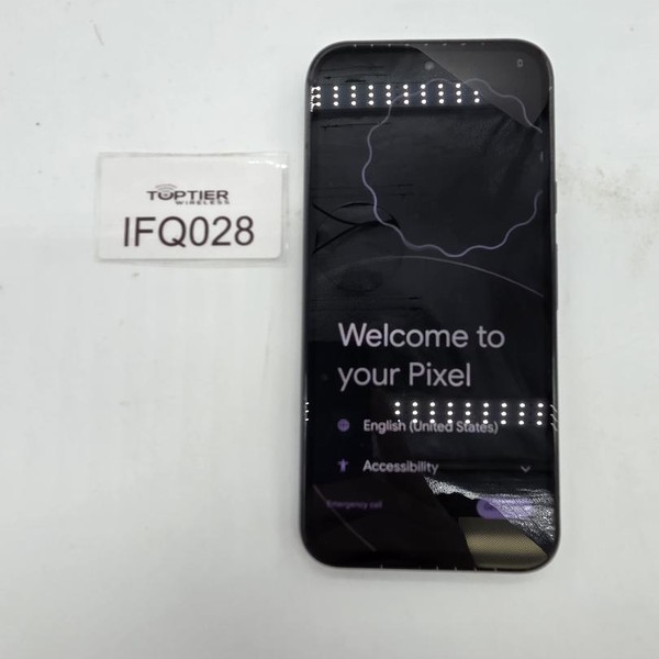 Google Pixel 8a - Unlocked, 128 GB, Obsidian, 8 GB, GKV4X, Sub-6 5G