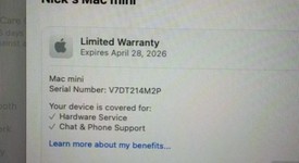 Mint
													Mac Mini 2024 - Apple M4, 256 GB, 16 GB, photo 1 of 6