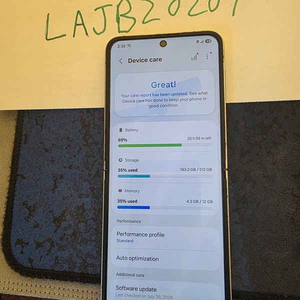 Samsung Galaxy Z Flip6 - Unlocked, 512 GB, Peach, 12 GB, SM-F741U1
