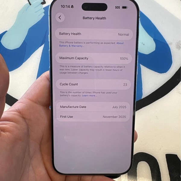 Apple iPhone Air - Unlocked, 256 GB, Sky Blue, A3260