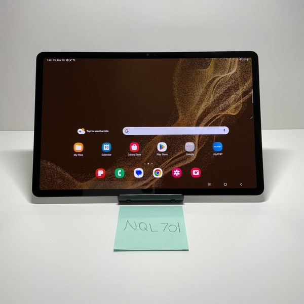 Samsung Galaxy Tab S8 Plus - AT&T, 128 GB, Graphite, 8 GB, SM-X808U, 5G