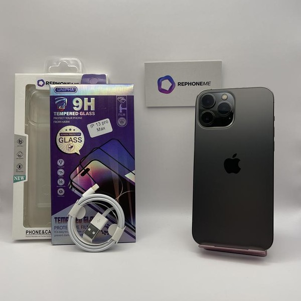 Apple iPhone 13 Pro Max - Unlocked, 128 GB, Graphite, A2484