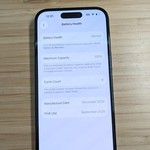 Mint Apple iPhone 15 - AT&T, 128 GB, Black, A2846