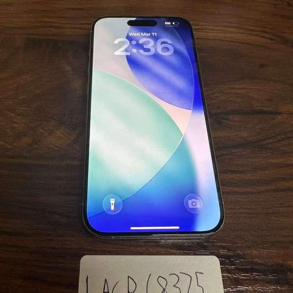 Apple iPhone 15 Pro - Unlocked, 128 GB, White, A2848