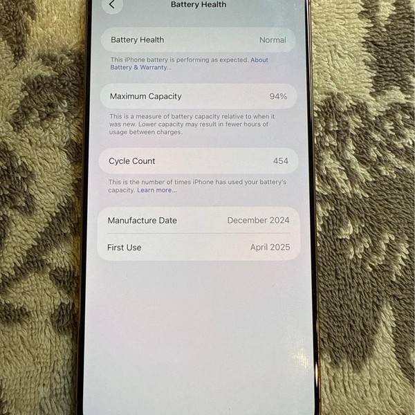 Apple iPhone 16 Pro Max - Spectrum, 256 GB, Desert, A3084