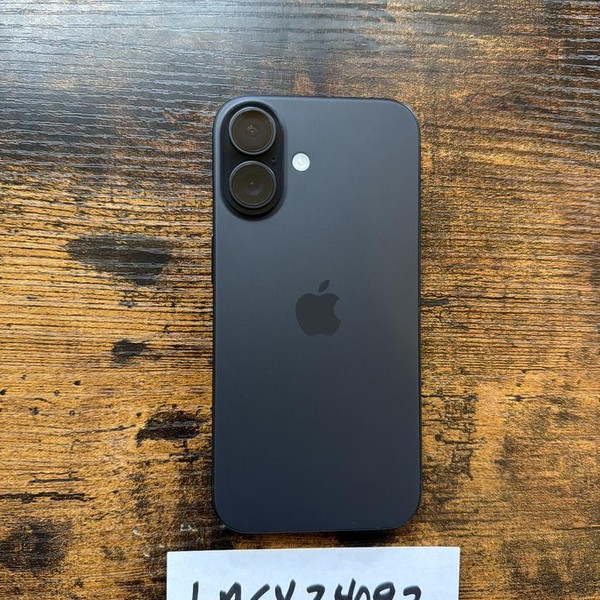 Apple iPhone 16 - Unlocked, 128 GB, Black, A3081