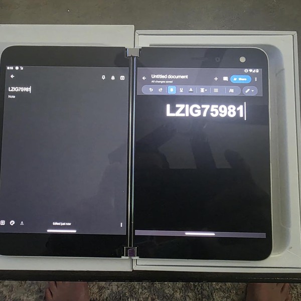 Microsoft Surface Duo - AT&T, White, 128 GB, 6 GB