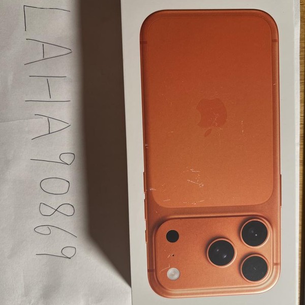 Apple iPhone 17 Pro - Unlocked, 256 GB, Cosmic Orange, A3256
