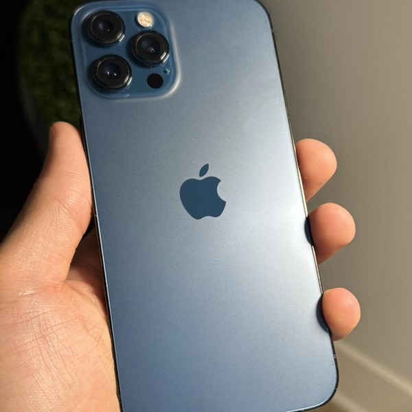 Apple iPhone 12 Pro Max - AT&T, 256 GB, Pacific Blue, A2342