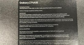 Good
													Samsung Galaxy Z Fold6 - Unlocked, Black, 256 GB, 12 GB, SM-F956U1, photo 5 of 12